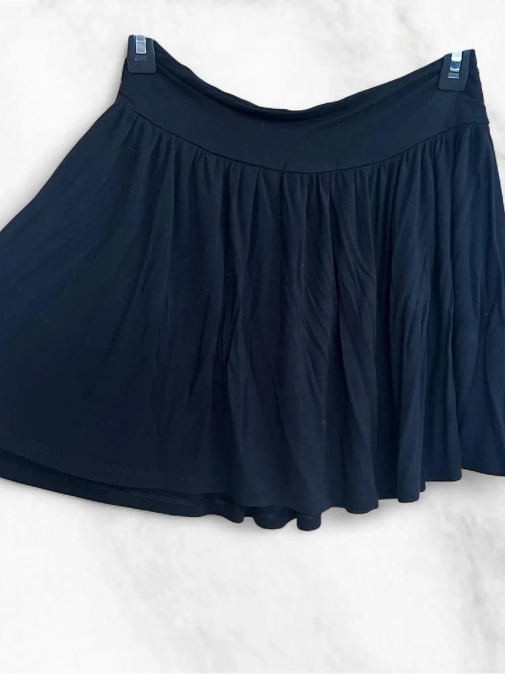 GAP Black Circle Skater Skirt with Pockets